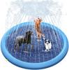 Коврик для фонтанчика, Игровой коврик, Коврик для бассейна, Для детей и домашних животных, Диаметр 100 см, Водные игры, Летние дни, Игры на траве, Для дома, Летнее охлаждение