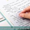 Clear Sticky Notes for Students: Tearable Memo Notebook for Study and Office