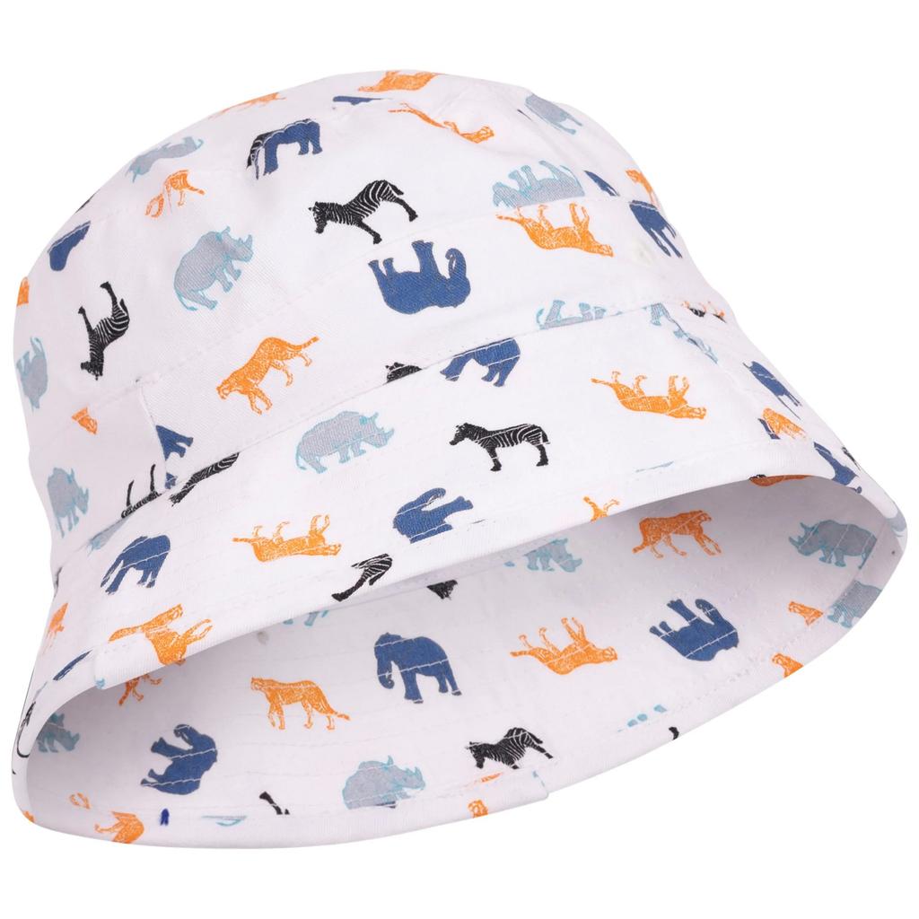 Childrens/Kids Zebdee Safari Animals Bucket Hat