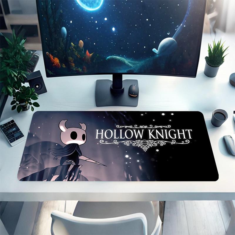 1 шт. Коврик для мыши Hollow Knight, Игровой коврик для стола с клавиатурой, Нескользящий, С заблокированным краем, Водонепроницаемый коврик для мыши, Для офиса, Домашний декор, Y182