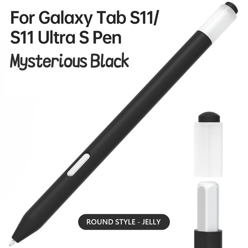 Силиконовый чехол-пенал для планшета Samsung Galaxy Tab S11 S11 Ultra, защитный чехол для стилуса, мягкий, ударопрочный, нескользящий, пеналы для карандашей