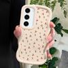 Cute Cherry Pattern Soft Phone Cover for Samsung Galaxy A52 A73 A12 A11 S24 Ultra 5G S23 S22 S21 S20 FE Wave Edge Shockproof Protective Rubber Case
