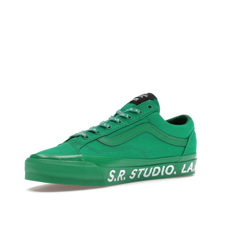 СР. СТУДИЯ. . Калифорния. x Vans Old Skool Reissue 36 Vibram Green Унисекс Кроссовки Белый VN000S53Y9H