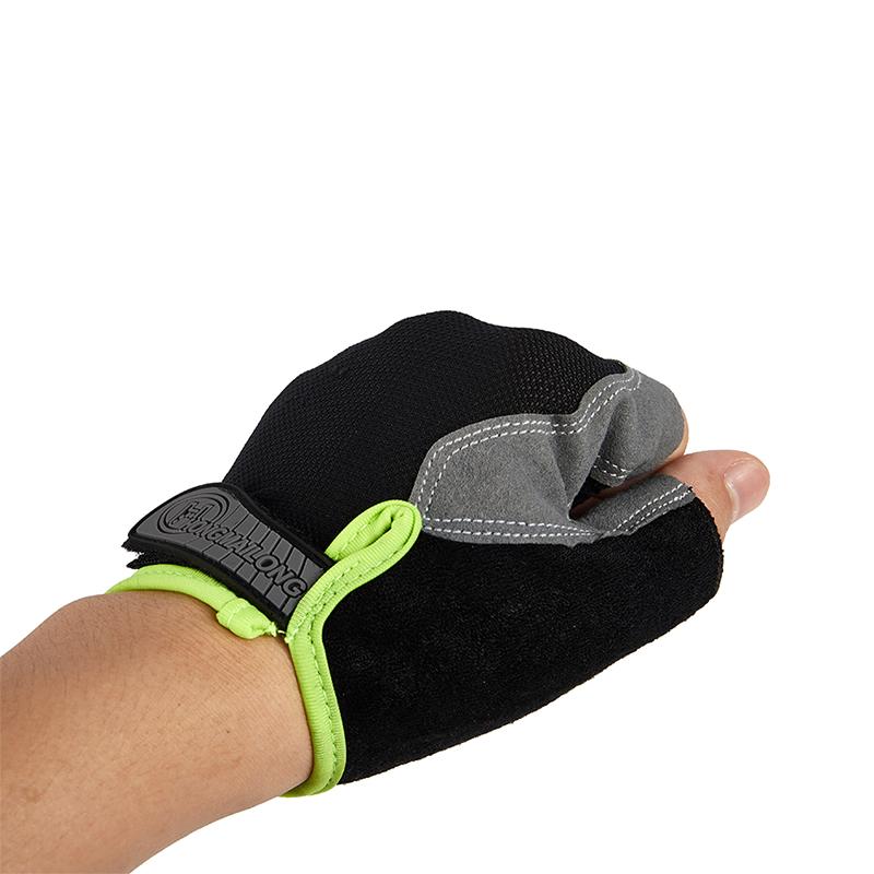 Cycling Non-Slip Breathable Bicycle Gloves Gel Pad Men Women Half Finger Gloves