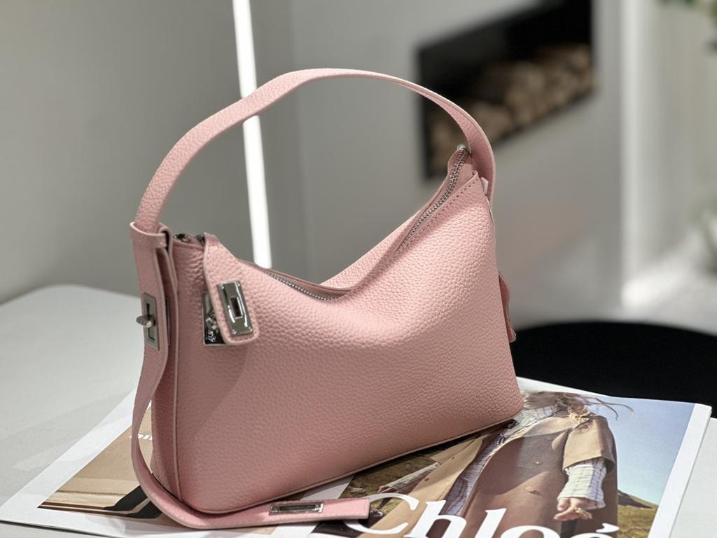 Real Leather 2025 New Style High-end Sense Small Crowd Design Handheld Bag High-end Tote Single Shoulder Tote Handle Women's Bag