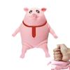 Розовая свинка антистресс игрушка для сжимания милая мультяшная животная свинка снятие стресса вентиляционный мячик для детей взрослых игрушка для снятия стресса подарки
