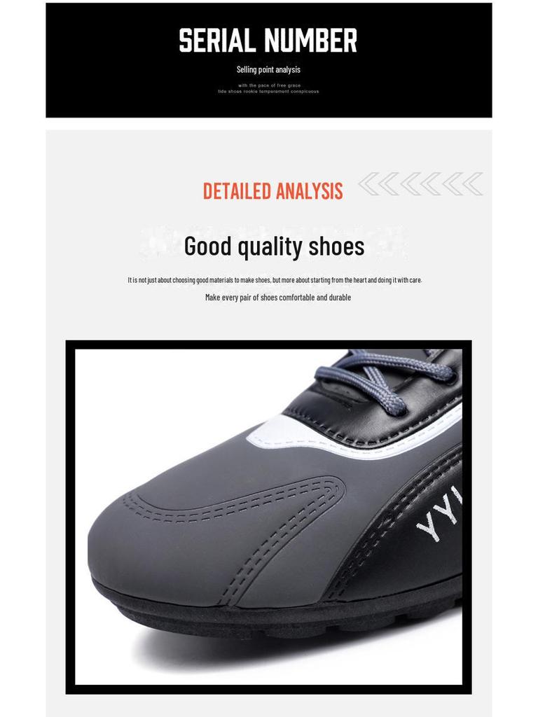 Мужские всесезонные повседневные туфли на мягкой подошве 2024 года
