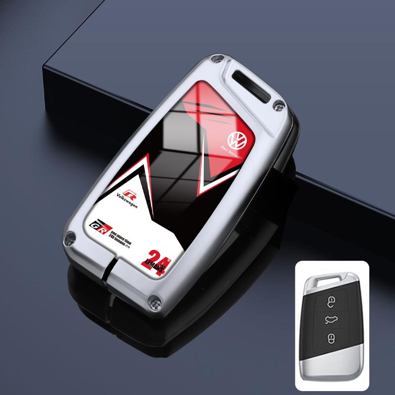 Для VOLKSWAGEN VW 3 Кнопки Чехол-Защита для Умного Ключа Автомобиля Оболочка для VW Volkswagen Magotan GTE Passat B6 B7 B8 CC Arteon Aut