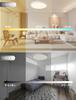 Jiaqihong5 LED Ceiling Light, Indoor, Slim, Round, 30cm, 28W, Lightweight, Stepless Dimming and Color Adjustment, Warm White and Daylight White,