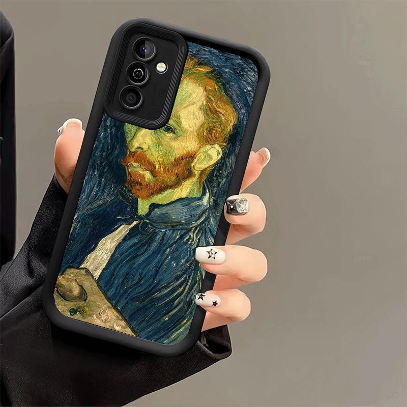 Чехол для телефона для Samsung Galaxy A17 A16 A15 A14 A13 Ван Гог Масляная живопись Эстетика A56 A36 A26 A55 A35 A25 A54 A34 A24 A53 A33 A