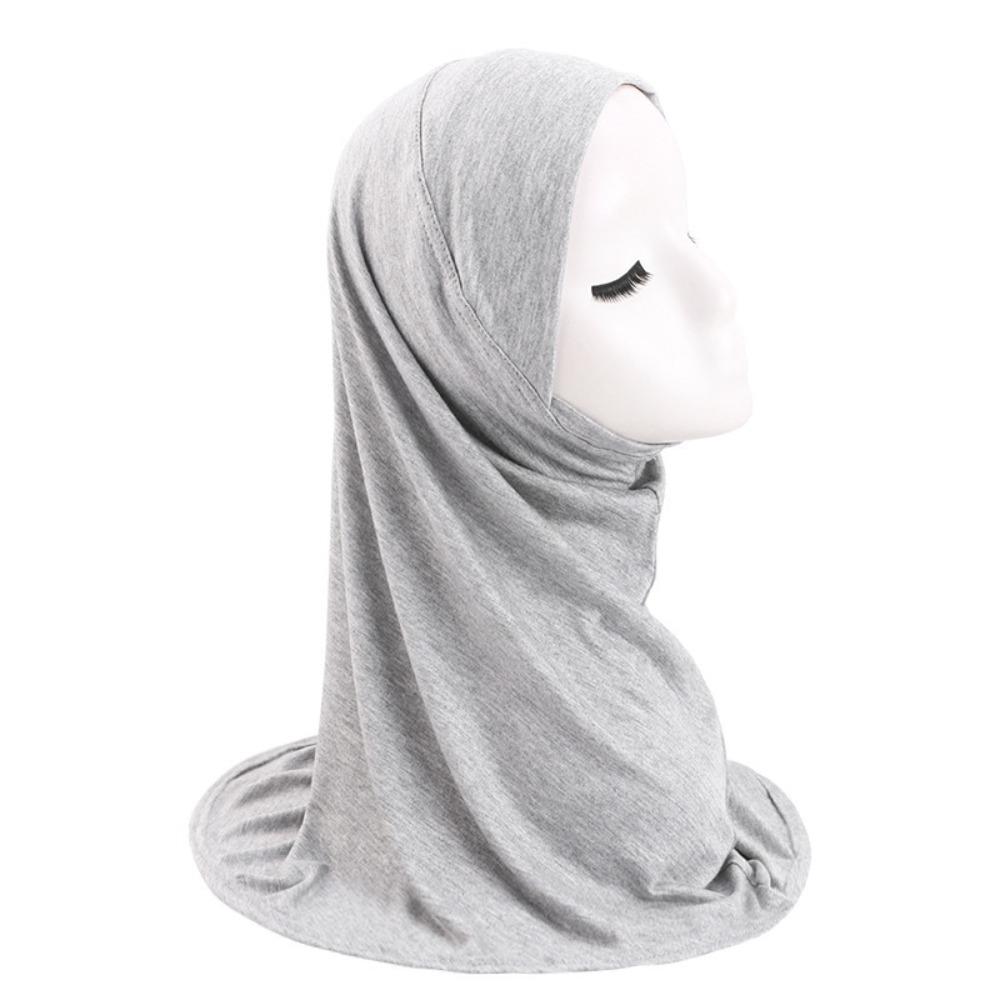 Modal Cotton Islamic Headscarf Rayon Cotton Turban Headband Turbans Muslim Hijab  For Women