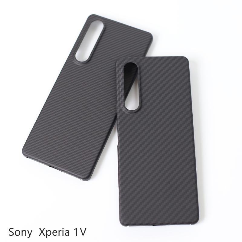 YTF-Carbon Чехол из углеродного волокна для Sony Xperia 1 III Противоударный корпус из арамидного волокна Дизайн Чехол для телефона Xperia 1 V Чехол для телефона 1 IV