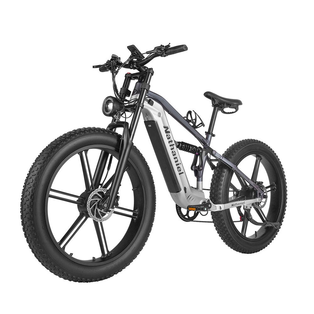 Nathaniel SYR-09 Electric Bike For Adult 1000W*2 Motor 48V 20Ah Battery 26 inch Off-Road Tire Electric Bicycle