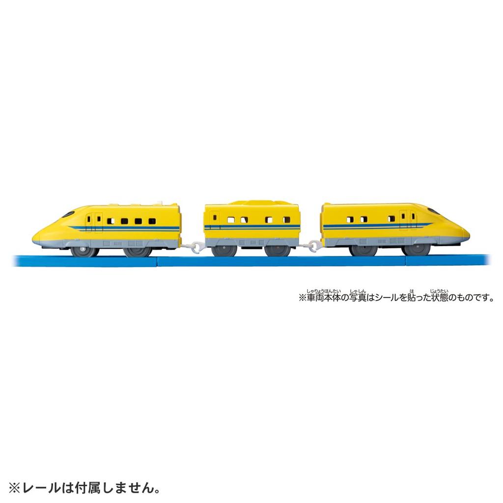 TAKARA TOMY Игрушечный поезд «Доктор» серии 923 для детей от 3 лет. Соответствует стандартам безопасности игрушек и имеет знак ST «Plarail ES-05 Желтый».. проверенный.