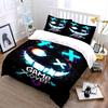 Glowing smiley face pattern. Bedding sets Duvet cover sets Duvet covers Pillowcases(1 * Duvet Cover 2 * Pillowcases without duvet insert)