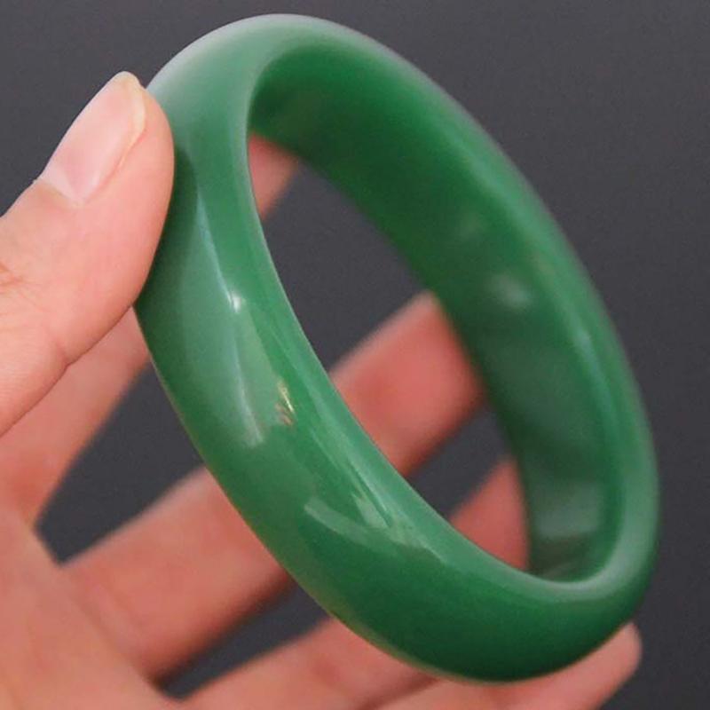 Настоящий жадеит натуральный лед зеленый нефрит браслет роскошный браслет для женщин подарки