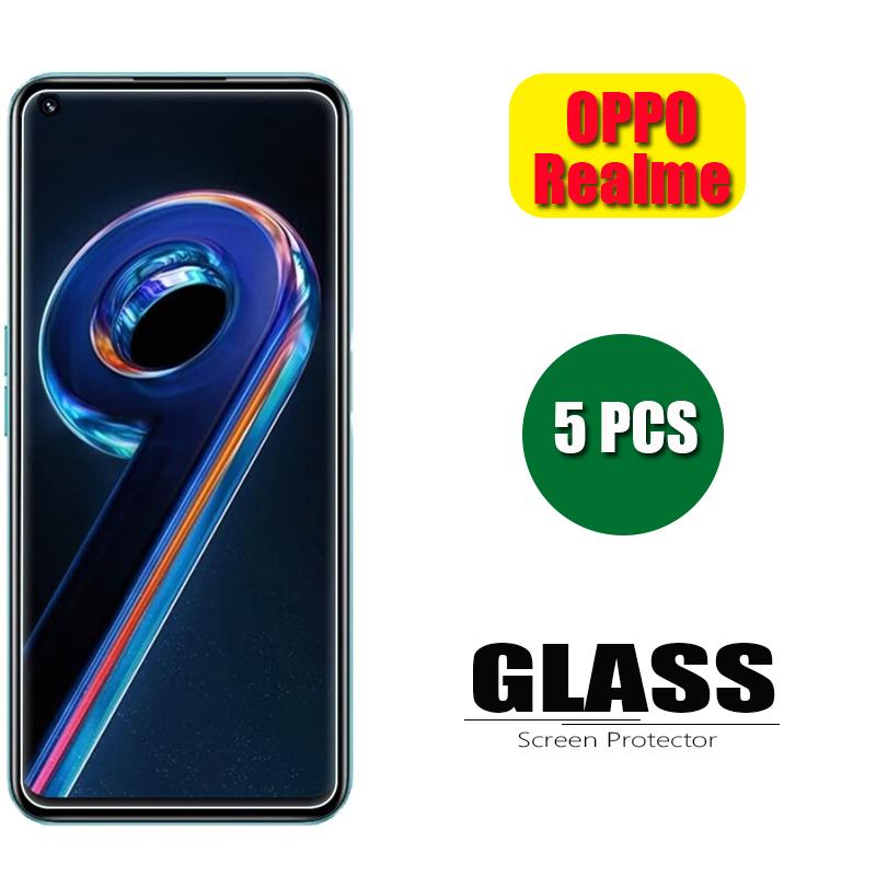 2 шт. Realme 9 5G/9 Pro/9i прозрачное стекло Защитная пленка из закаленного стекла для Realme 9 Pro + C11 C12 C15 C17 C25 C35 Защитное защитное стекло