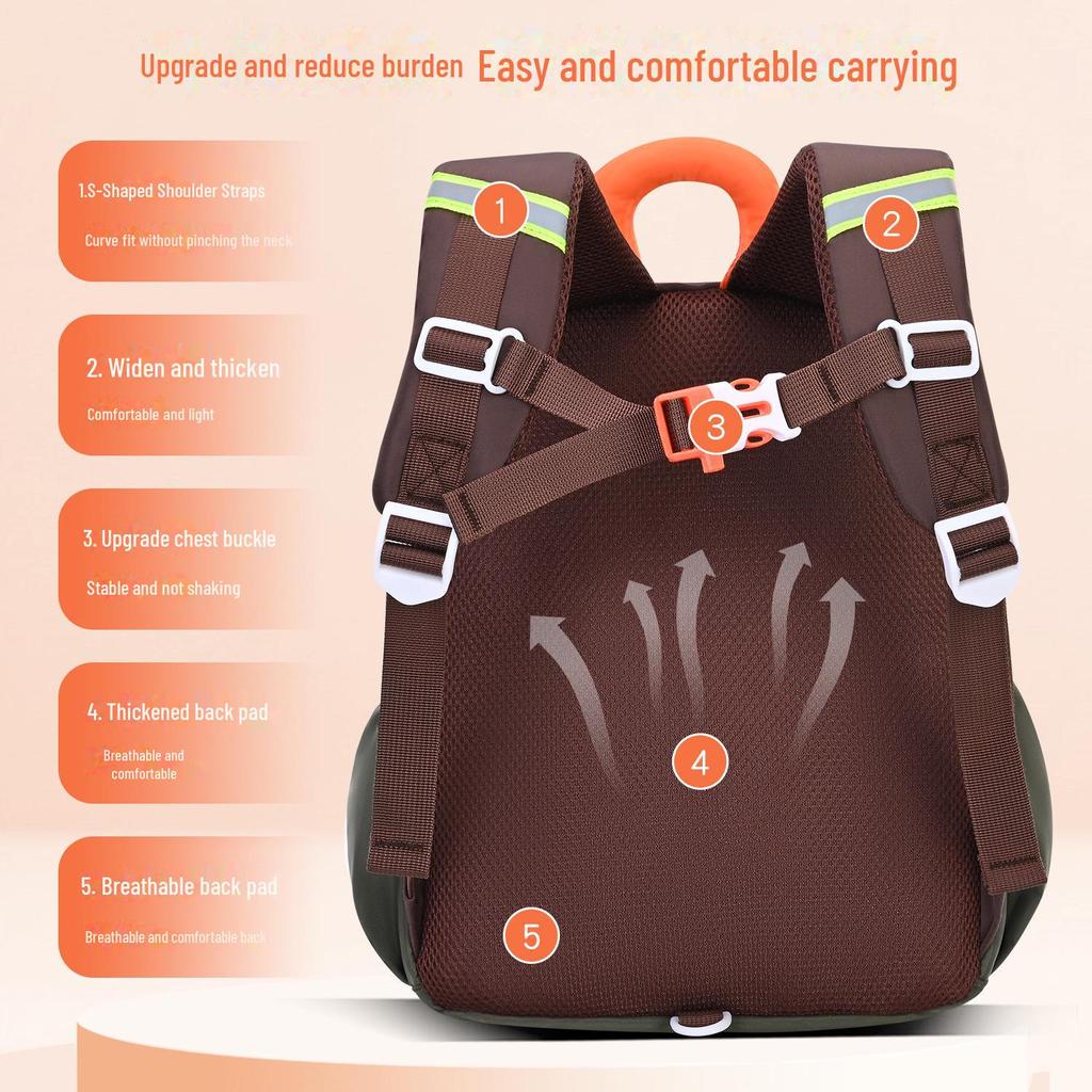 Милый рюкзак с мультяшным принтом для детей – легкий и детский для мальчиков и девочек из детского сада