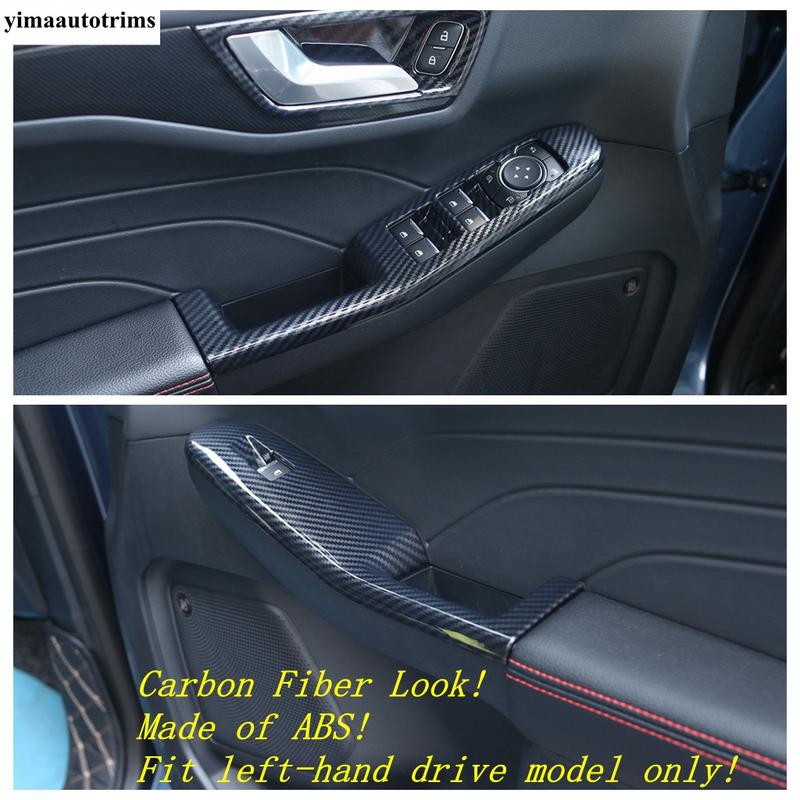 Door Armrest Window Lift Glass Button Switch Control Panel Cover Trim For Ford Escape / Kuga - 2025 Accessories Interior