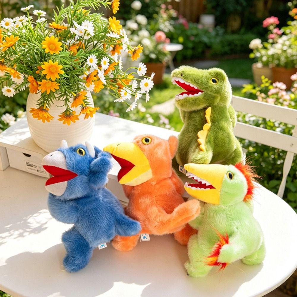 Adorable Design Cartoon Dinosaur Plush Kawaii Style Stuffed Plush Animal Little Dragon Theme