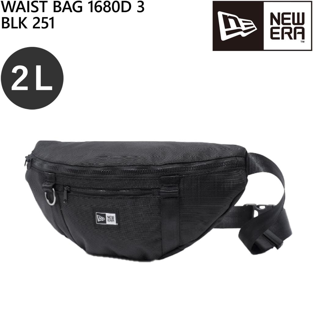 Waist Bag 1680D 3 WAIST BAG 1680D 3 14521297 BLK [New Era]