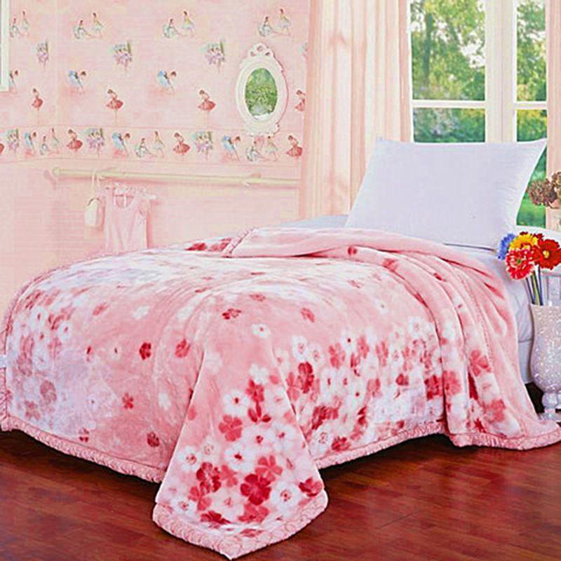 Роскошное качественное двухслойное норковое одеяло Raschel, 9,9 фунтов, королевский размер, пушистое, массивное, теплое, очень мягкое, весенне-зимнее, постельное одеяло