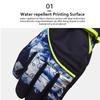 Children Cartoon Full Finger Windproof Ski Mittens Skiing Gloves Snowboarding Skiing Accessories
