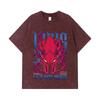 275 GSM Washed T-shirts 100% Cotton Solo Leveling V13 Igris Print Unisex Heavy Cotton T Shirt