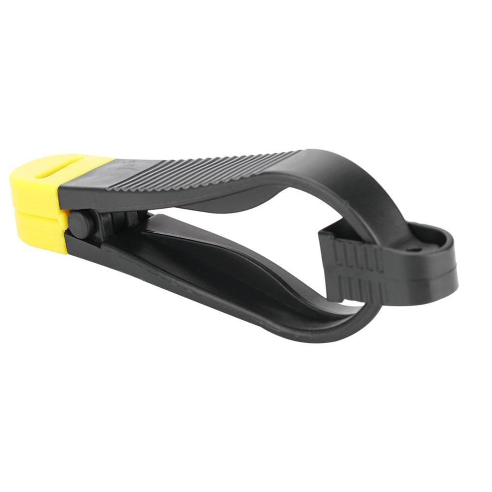 ABS Power Grip Release Clip Black and Yellow Fishing Line Clamp Durable Snap Clamp Boat Fishing