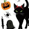 Easy Apply Electrostatic Decals 6 Sheets/Set Black Cat Window Stickers, Adhesive Free Static Clings, Removable Stickers Halloween Bat Pumpkin