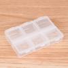 Home Plastic Case Medicine Holder 6-day Tablet Container Pill Boxes