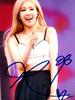 [USED] On Sale...Rosé Autographed 2L Size Photo...Rose...BLACKPINK...