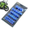 30pcs Motorcycle Screw Nut Cover Cap Bolt Cover Motorcycle Screw Nut Bolt Cap Cover