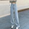 Autumn Streetwear Loose Denim Jeans Fashion Warm Jeans High Waist Pants Casual Fashion Women Denim Pantalon Female 29283