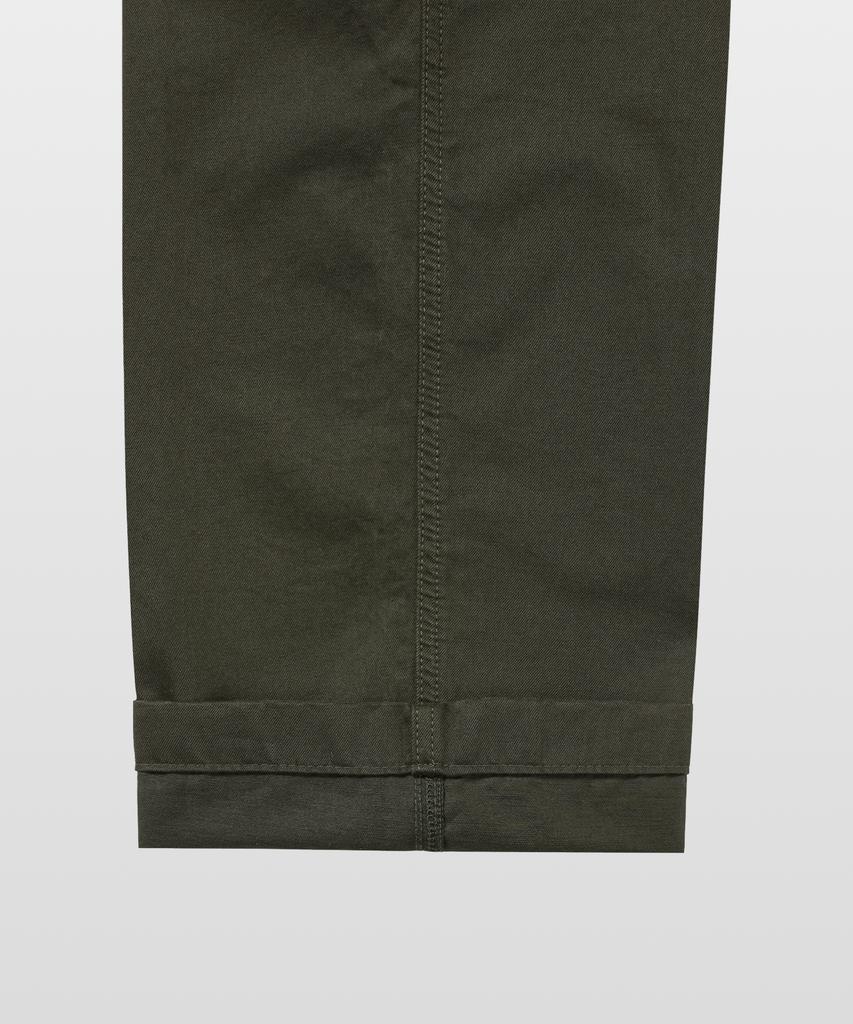 MANNERGRAM 1950 Classic Roadside Fatigue Pants Dark Olive