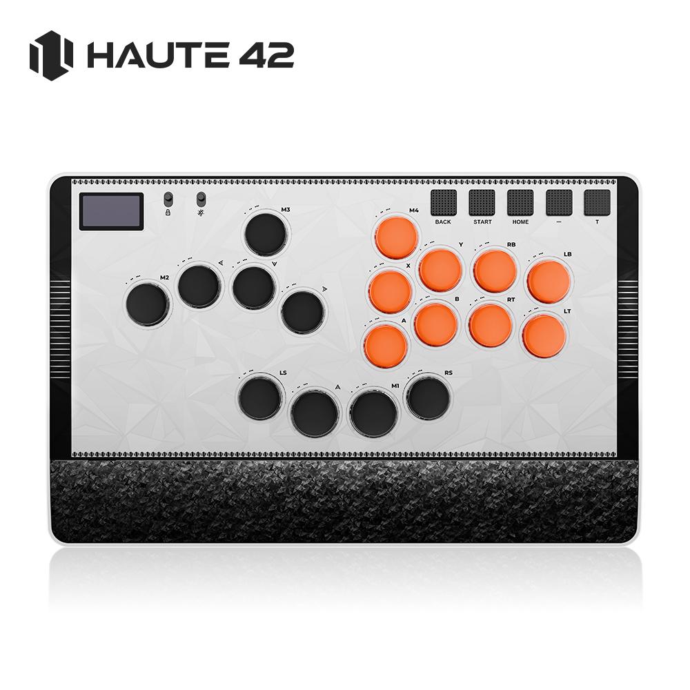 Haute42 C-AT Magnetic Leverless Hitbox Controller Stickless Arcade For PC/PS4/PS5/Steam Leverless Controller Fightstick Hitbox