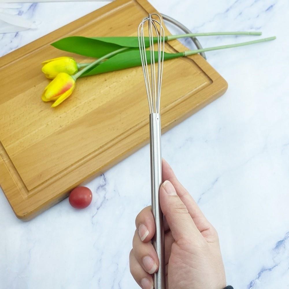 Handheld Egg Beater Nonstick Wire Stirring Bar Multifunctional Egg Mixer Mixing Tools