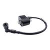 High Voltage Ignition Coil Fit for LT50 LTA50 JR50 AX100 A100 AK100 FR80 33410-35340 Motorcycle Improve Spark Efficiency