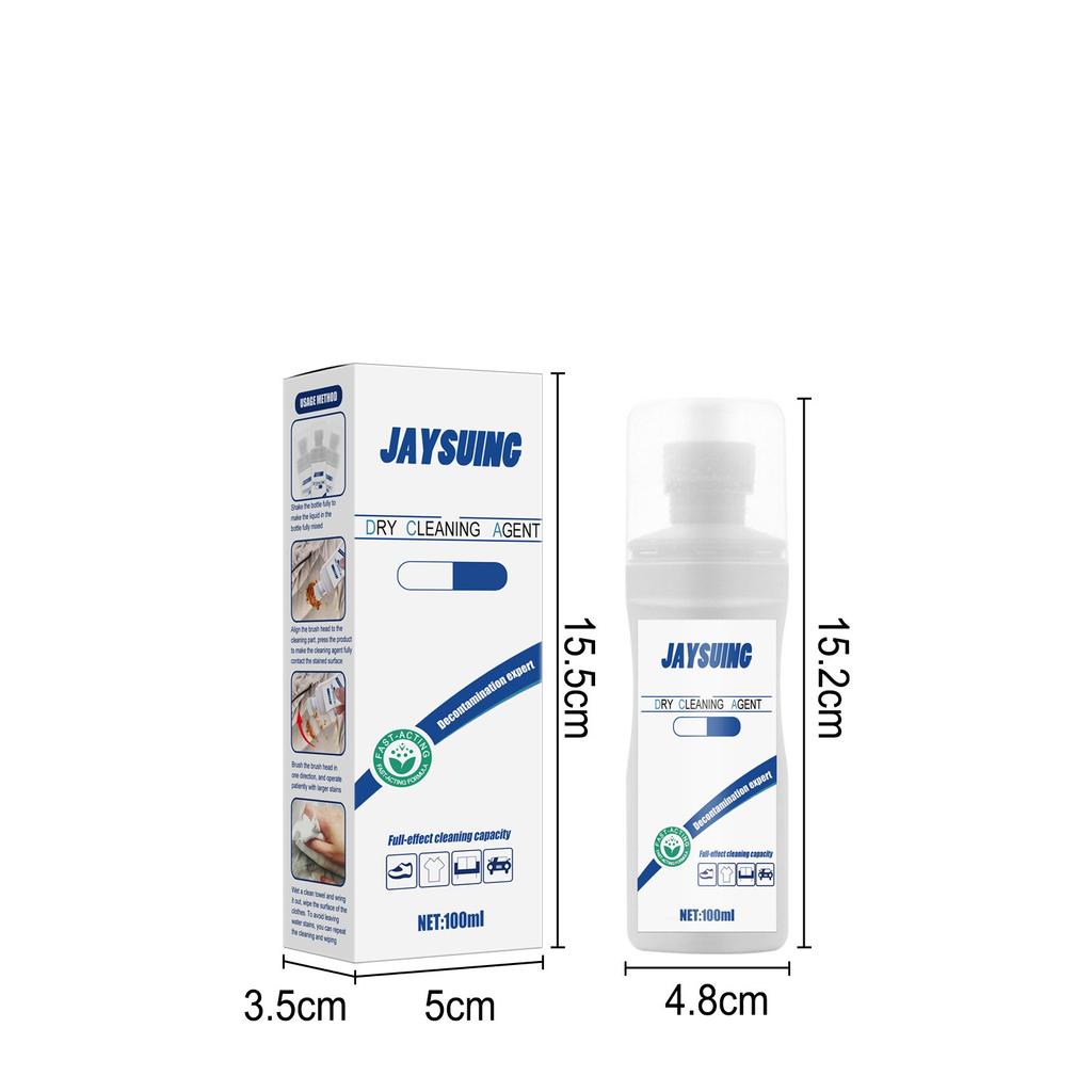 Универсальная безводная пена для чистки одежды, жидкость, не требующая ополаскивания, 100 мл