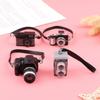 Plastic Mini Digital Camera Shutter and Flash Miniature Camera 10/20cm Cotton Stuffed Doll