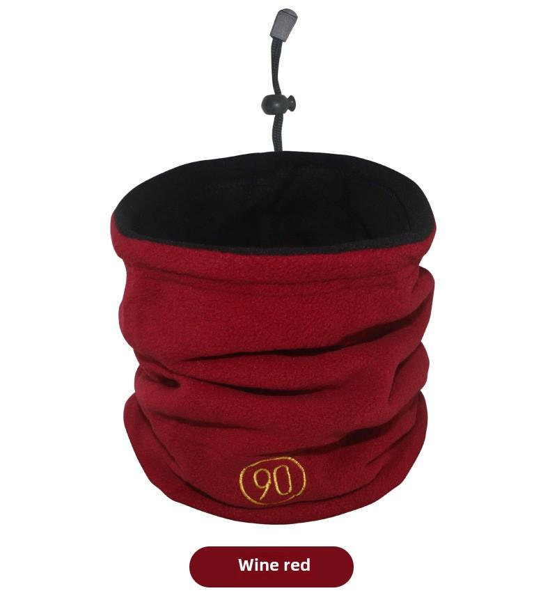 Fashion Winter Fleece Neck Gaiter Ski Tube Scarf Snowboard Face for Men & Women Outdoor Camping Cycling Warm Cold-proof Collar
