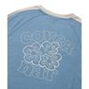 COVERNAT Covenant Round Neck Pleated Long Sleeve T-Shirt Women tops Dark-Blue CO2401LT72DB