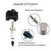 For Bambu Lab P1s Upgrade Hotend V2 with Fan P1P Thermistor Complete P1S 0.2 0.4 0.6 0.8 Hotend P1P Accessories 3D Printer Parts