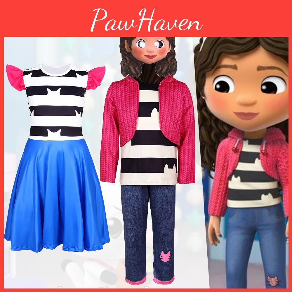 Косплей костюм Комбинезон Дом Габби для ролевых игр для детей до 17 лет