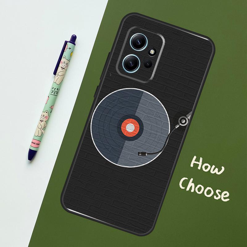 Минималистичный чехол для любителя музыки для Xiaomi Redmi Note 14 Pro 13 9 10 11 12 12S Чехол для Redmi 15C 15 13C 12C 14C 10C