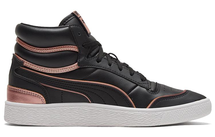Women's Sneakers Puma Wmns Ralph Sampson Mid Metal 'Black Rose Gold'