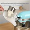 Воронка для муки для миксера Kitchenaid - Прочная пластиковая насадка для стационарного миксера с удобным носиком, предотвращающим проливание, совместимая, безопасная для пищевых продуктов, для яиц, муки
