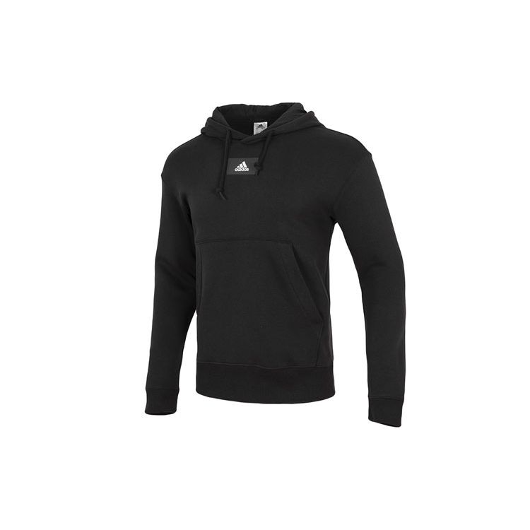 Adidas Essential Logo Hoodie Мужская толстовка с капюшоном черного цвета HK2829