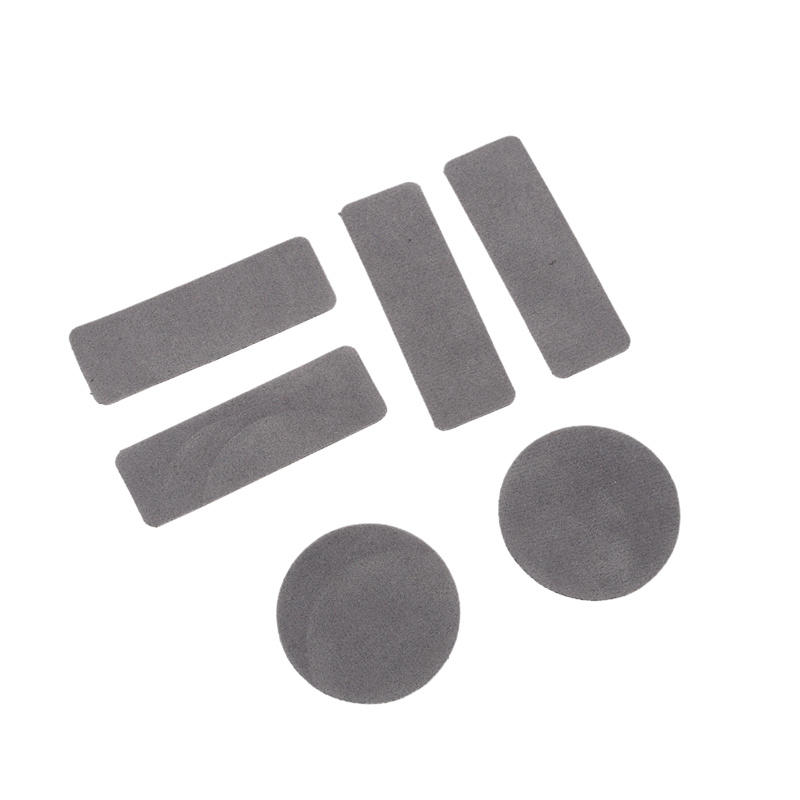 6pcs Replacement Self-Adhesive Shoe Repair Patch Microfiber Universal Heel Hole Pads Durable Sneaker Repair Pads