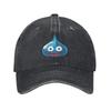 Винтажная Кепка-бейсболка A slime draws near Dragon Quest Унисекс Стиль Вытертая Джинсовая Кепка-snapback Для активного отдыха Путешествий Подарочные Кепки Кепка